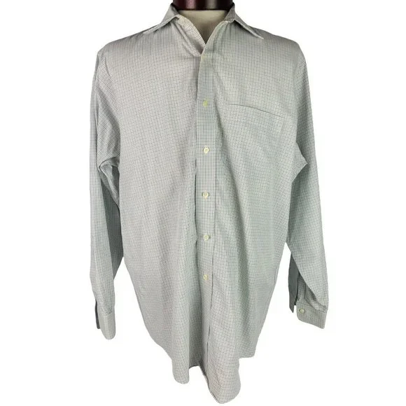 Brooks Brothers | Shirts | 6 34 Brooks Brothers Mens Button Up Dress Shirt  Traditional Fit All Cotton | Poshmark